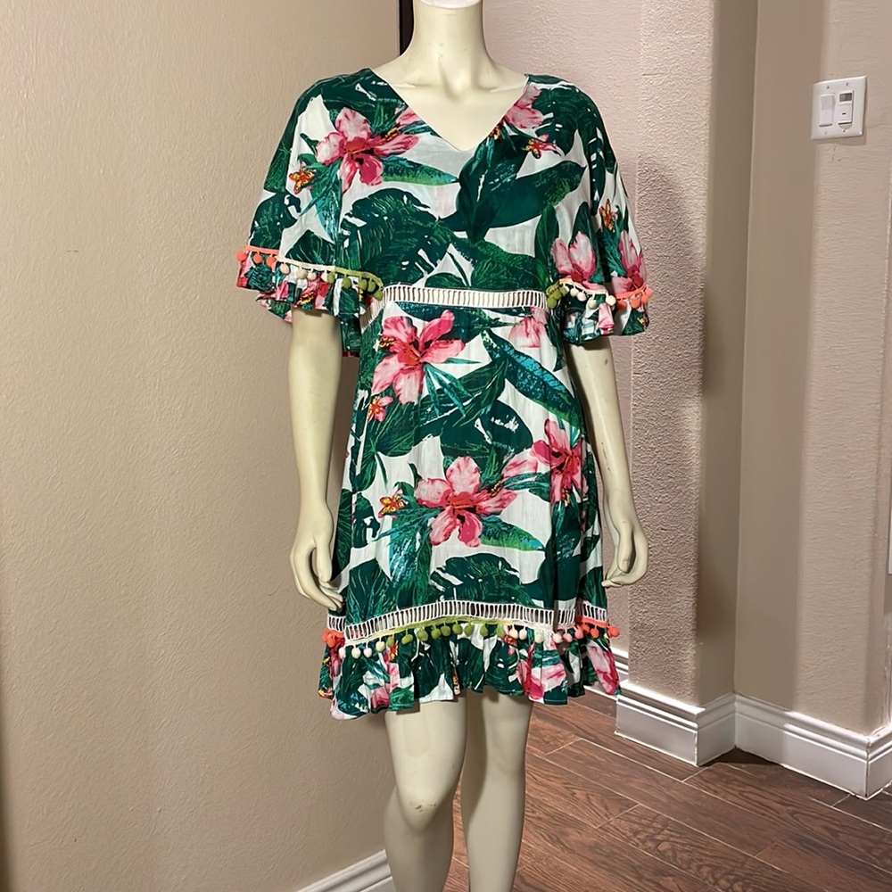 A&B America and beyond, floral dress